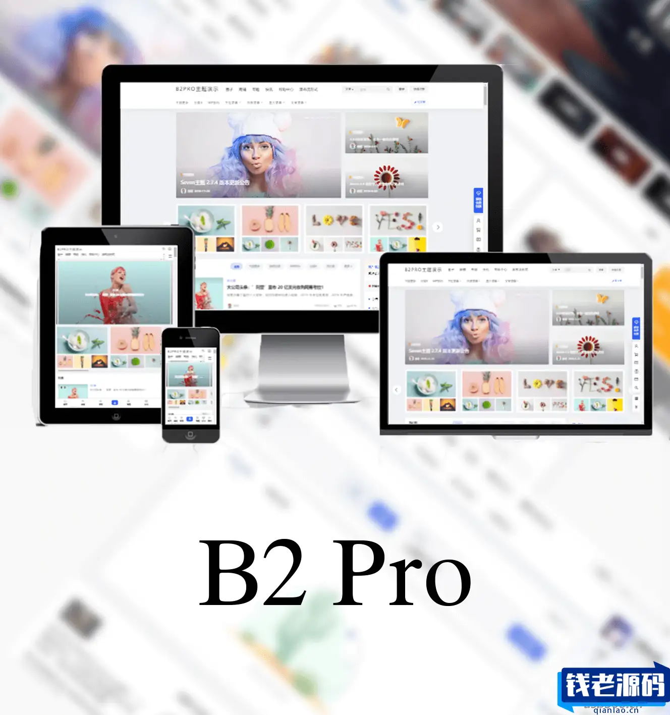 7B2 PRO主题5.4.2免授权直接安装-钱老源码网