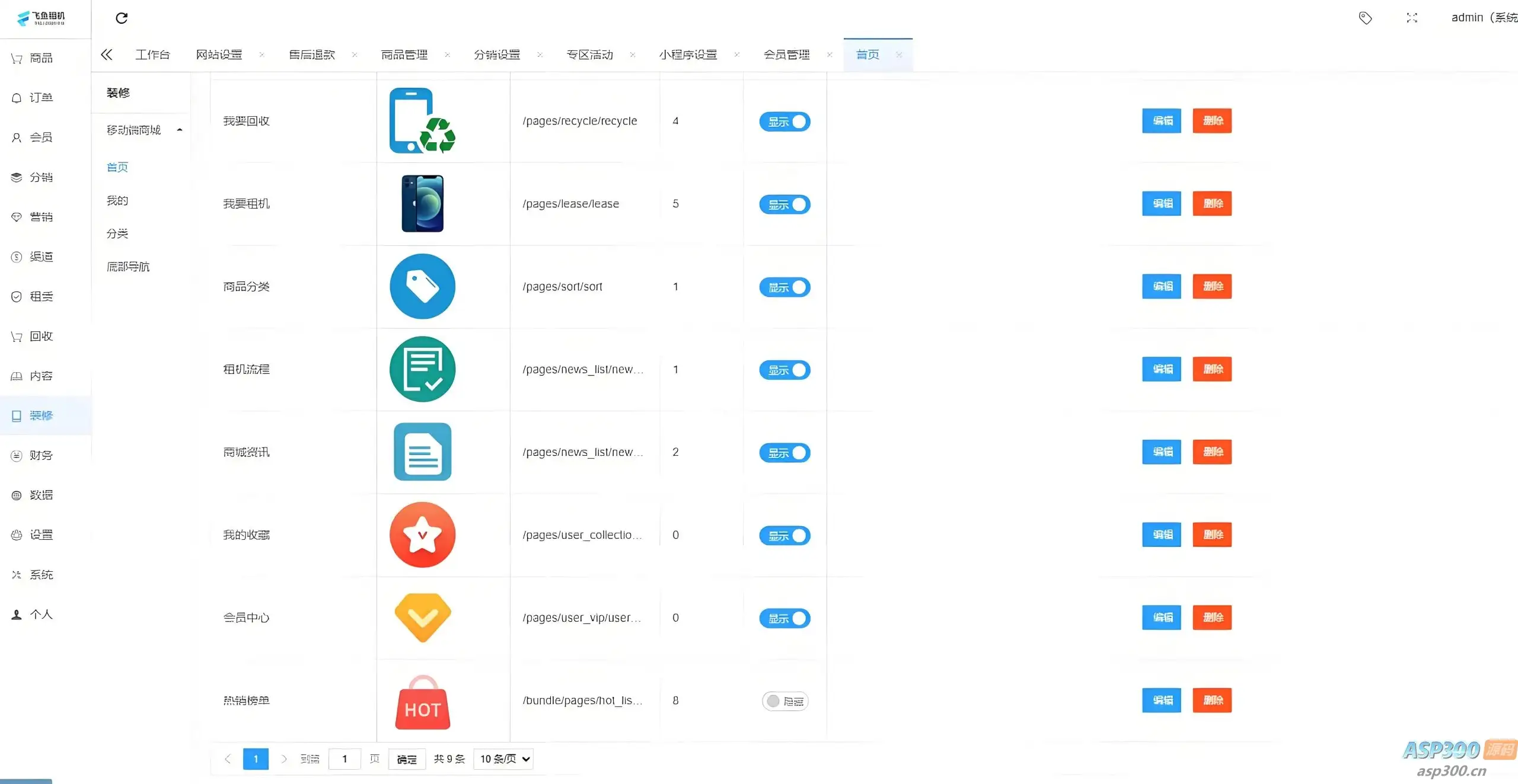 二手商城系统，回收租赁系统源码Thinkphp+uniapp开发的/手机回收/电子产品售卖商城/在线租赁