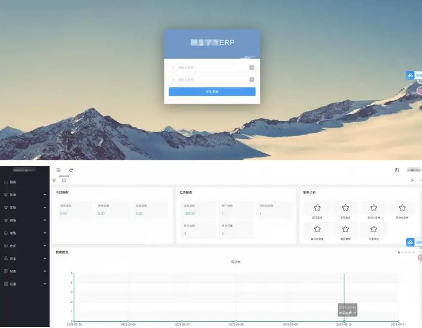 Thinkphp多行业云端ERP系统-钱老源码网