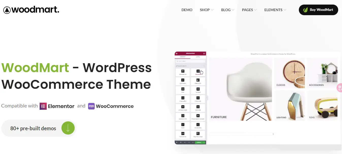 WordPress主题–WooCommerce商店主题 WoodMart v8.3.9 破解版-钱老源码网
