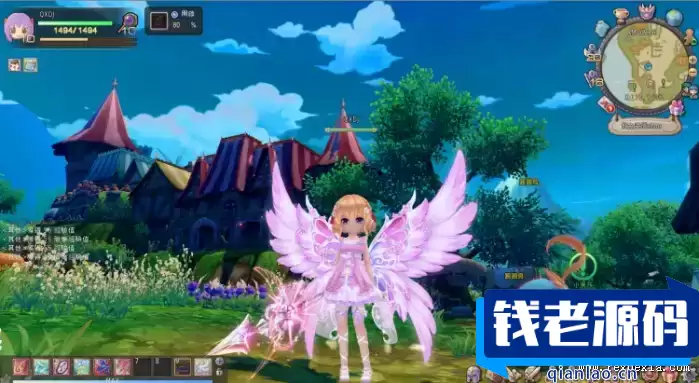[端游] 【Q版星界神话】单机版单人副本任务商城完善完整130级14职业支持小屋-钱老源码网