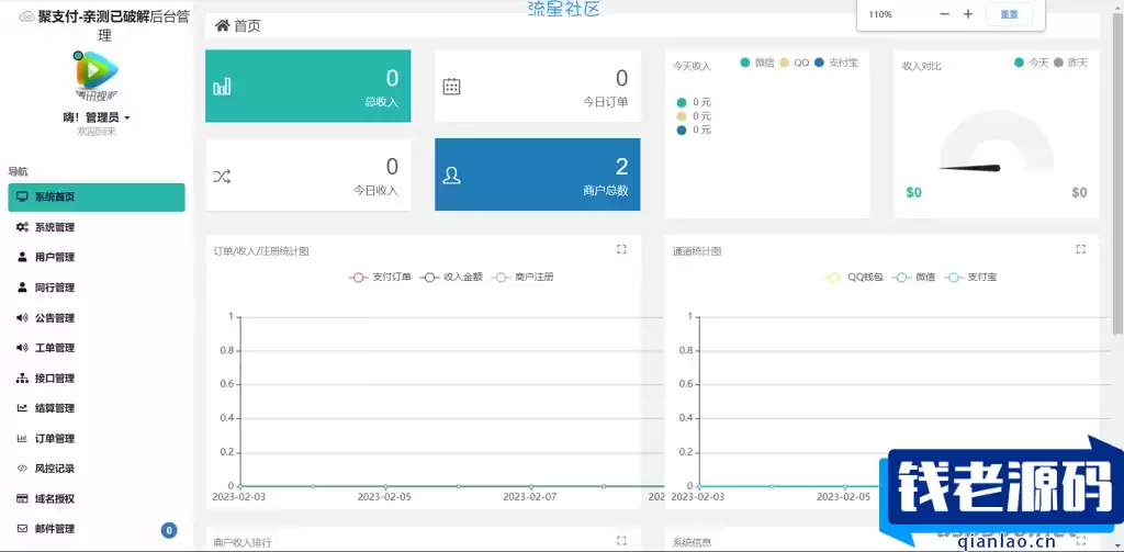 聚支付免授权源码 亲测免授权