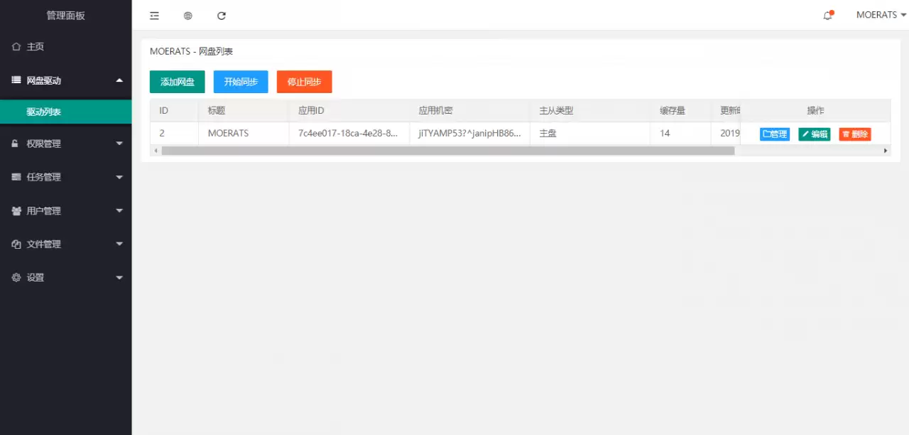 CuteOne：一款基于Python3的OneDrive多网盘挂载程序，带会员/同步等功能