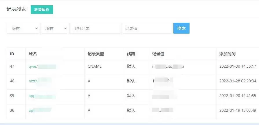 PHP开发的二级域名分发系统源码 已对接易支付-钱老源码网