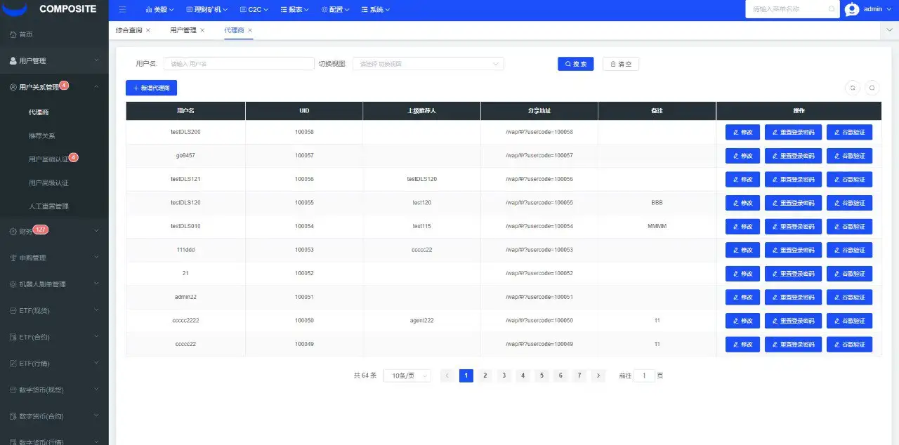 java综合交易所13国语言，股票，区块链，外汇，自带客服系统运营级，有测试