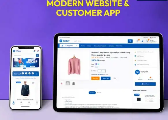6Valley 14.2 免授权php – 跨境电商在线商城 – 完整的电子商务APP端和web端程序