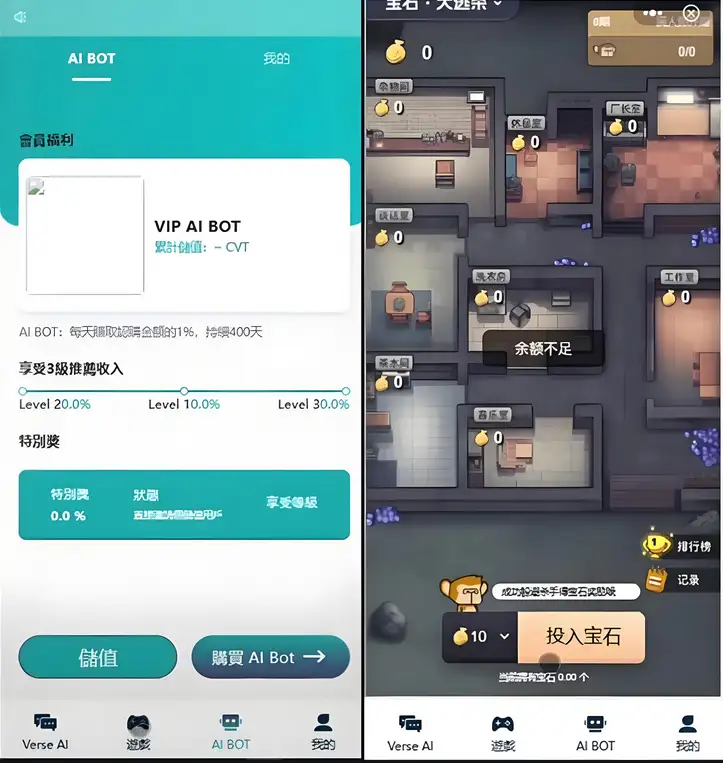 Ai智能游戏绘画机器人-宝石大逃杀游戏/前端vue纯源码+后端Java-钱老源码网