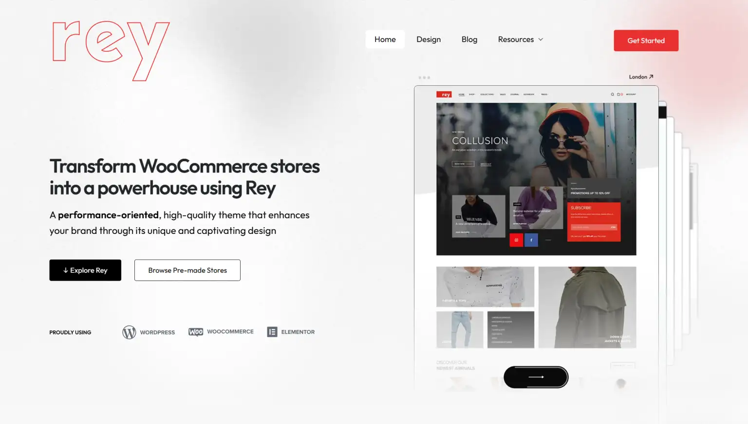WordPress主题–Rey v3.1.6 破解版下载，WooCommerce 主题-钱老源码网