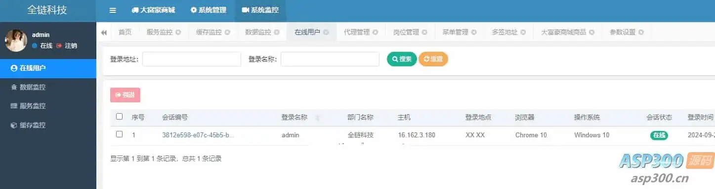 java多签授权商城源码