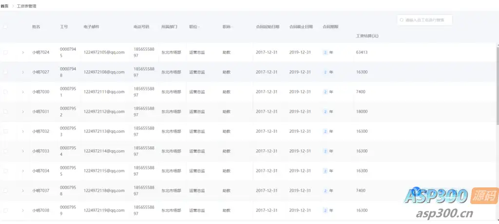 基于SpringBoot的人事管理系统源码 含论文+PPT