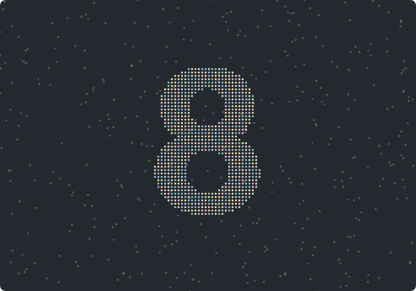 Canvas制作的粒子十秒倒计时HTML源码-钱老源码网