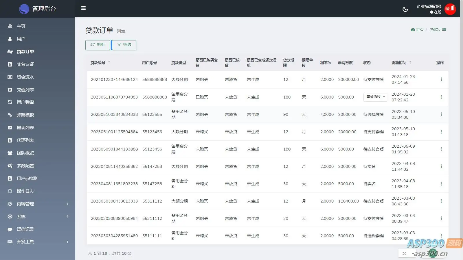 Home-credit贷款平台软件源码 – 海外线上双语贷款产品大全源码