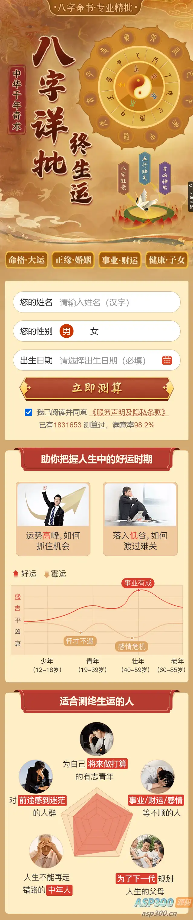 2025新版蛇年测算系统源码
