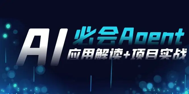 2024Ai必会 Agent(应用解读+项目实战)，一站式搞定Agent应用（71节课）-钱老源码网