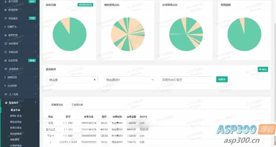 Java大型智慧物业管理系统源码物业办业主版物联网对接