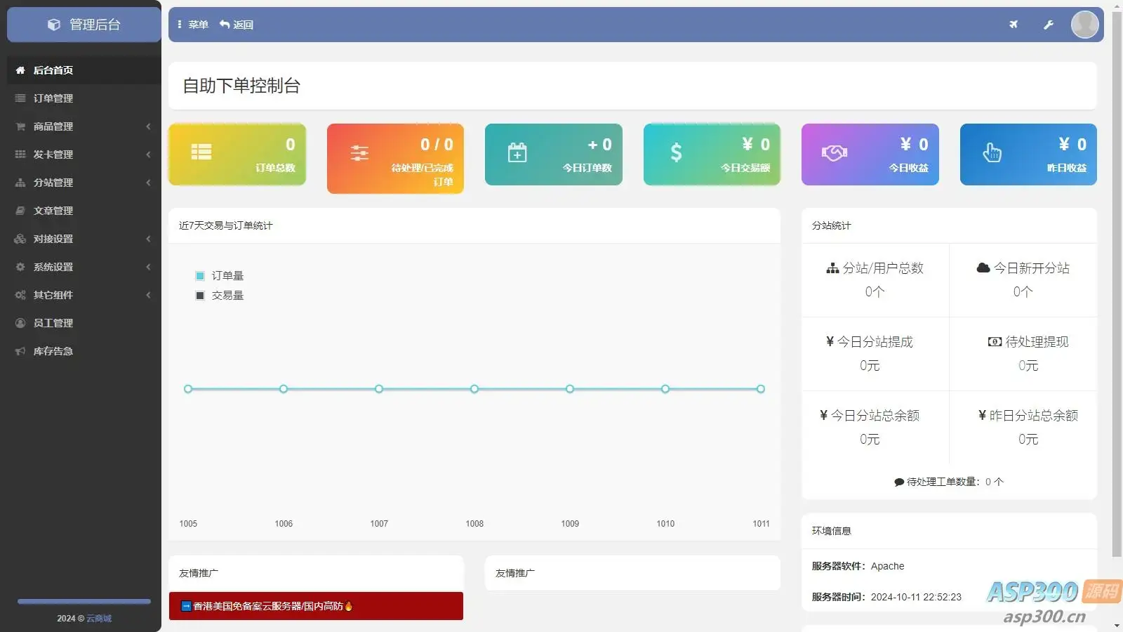 支持一键克隆社区分类商品的发卡站源码