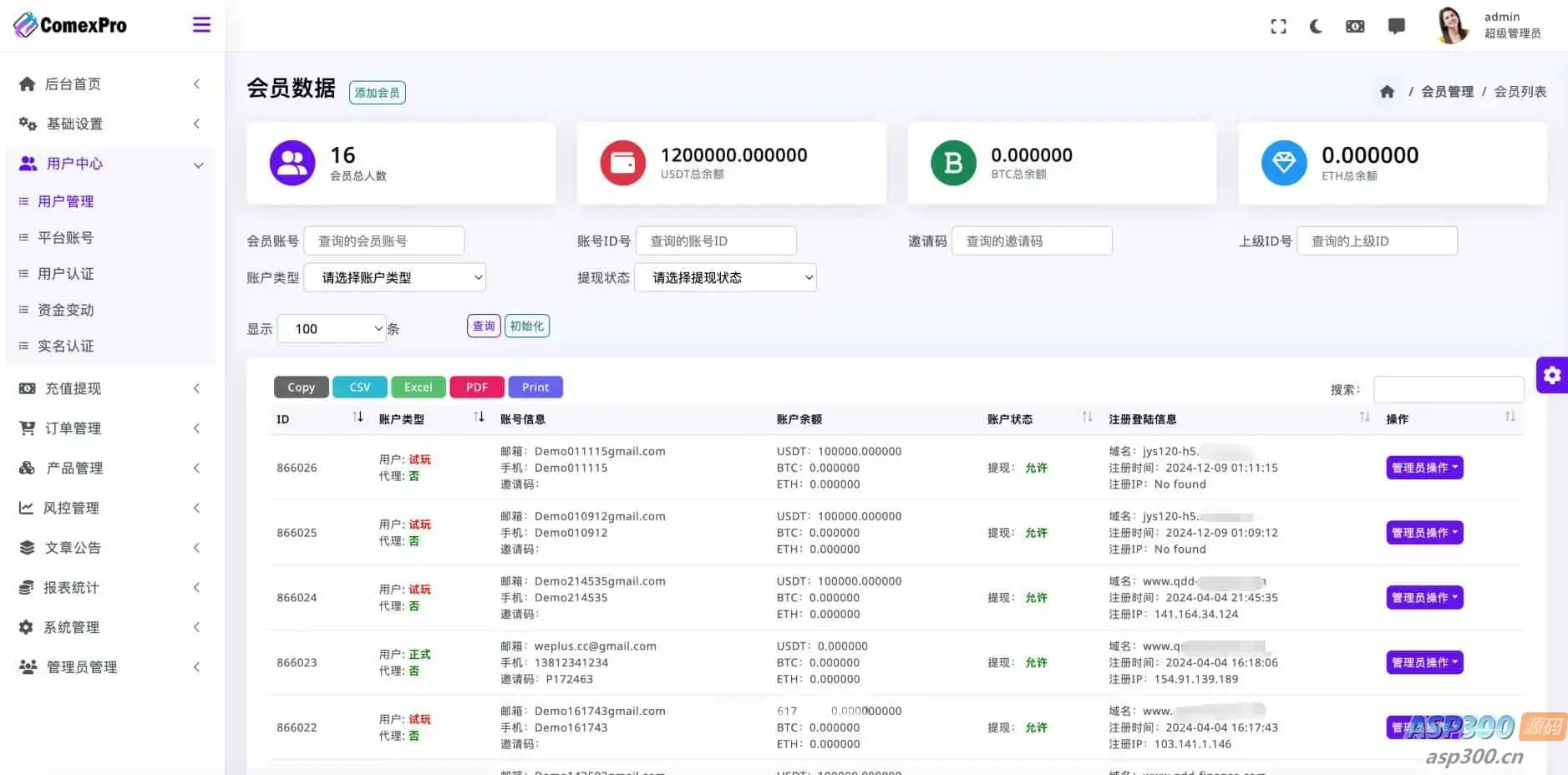 WealthFlow交易所源码+模拟账号前端uniapp编译后+后端php